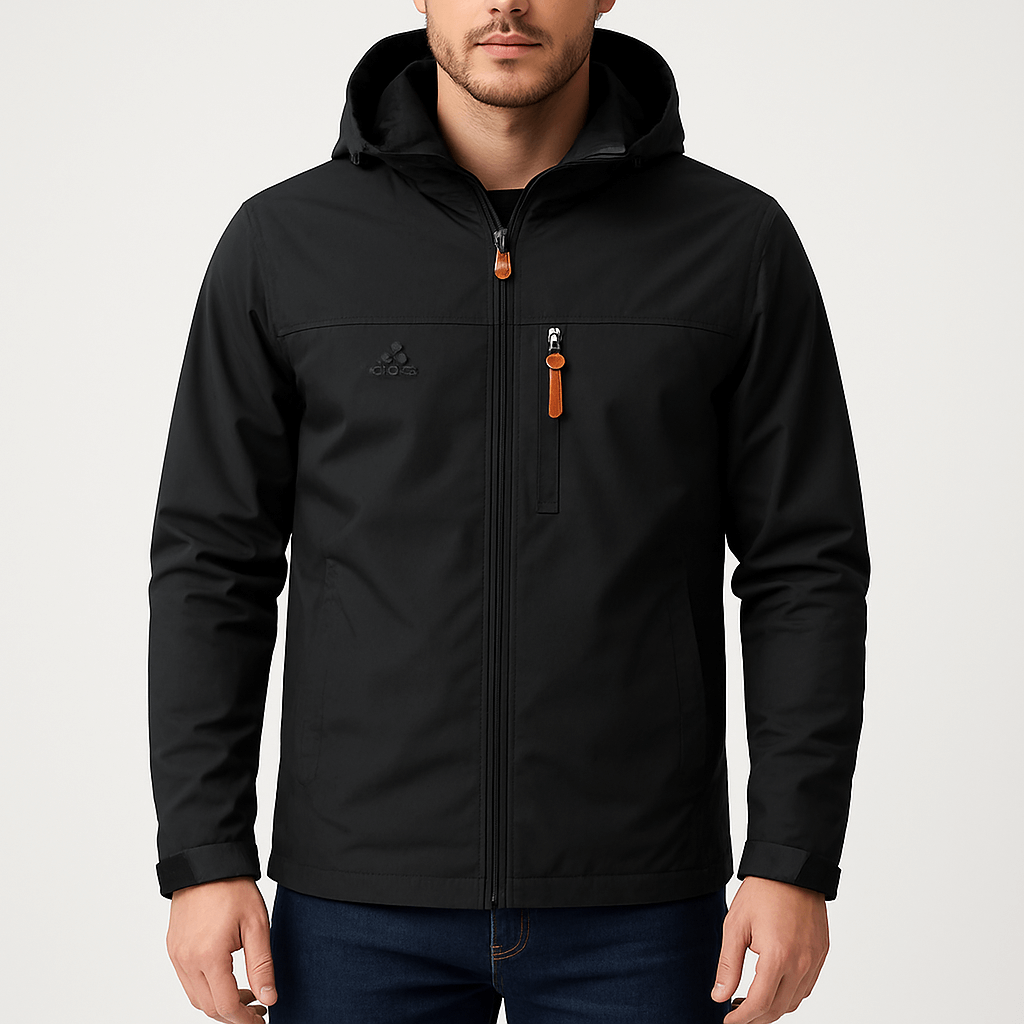 VogeLuxe | Veste softshell moderne à capuche pour homme 2