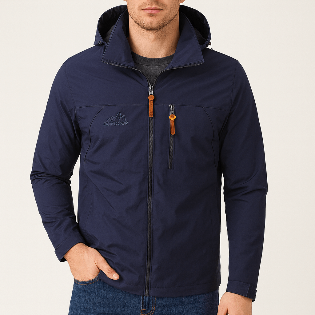 VogeLuxe | Veste softshell moderne à capuche pour homme 3