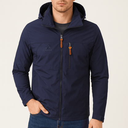 VogeLuxe | Veste softshell moderne à capuche pour homme 3