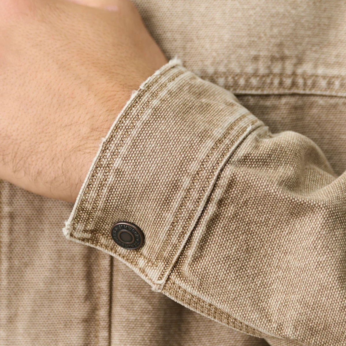 VogeLuxe | Veste trucker utilitaire en velours côtelé pour homme 7