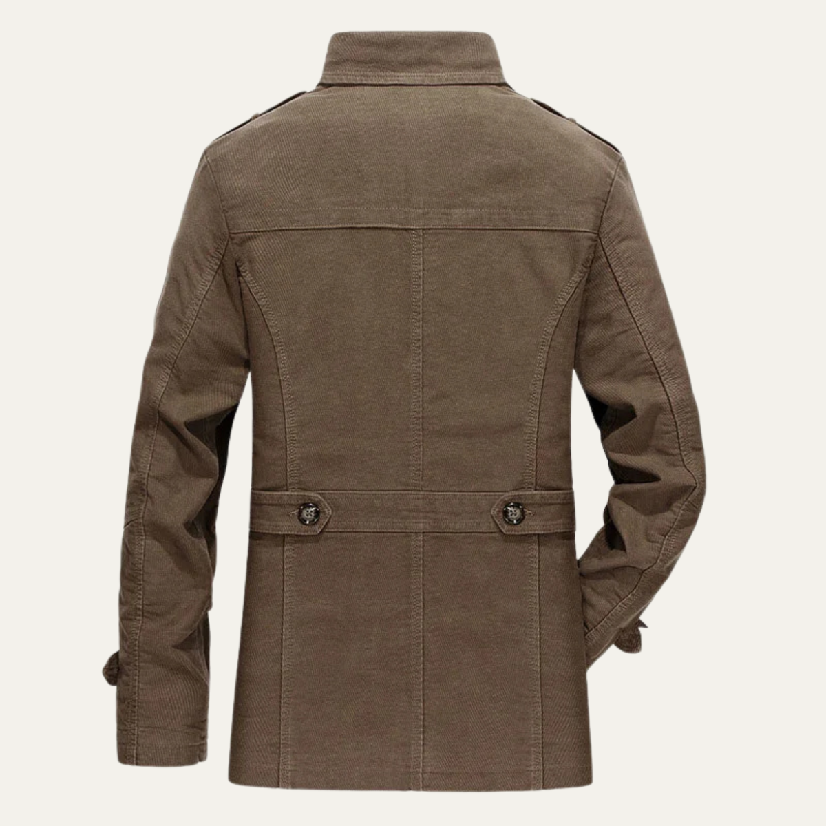 VogeLuxe | Veste utilitaire croisée en velours côtelé pour homme 2