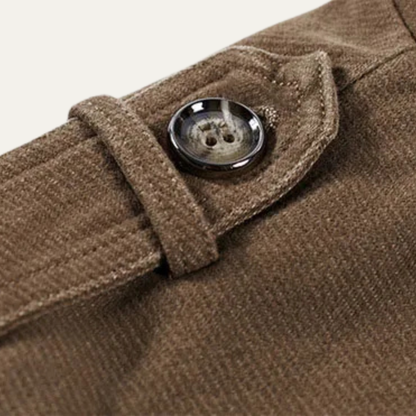 VogeLuxe | Veste utilitaire croisée en velours côtelé pour homme 4