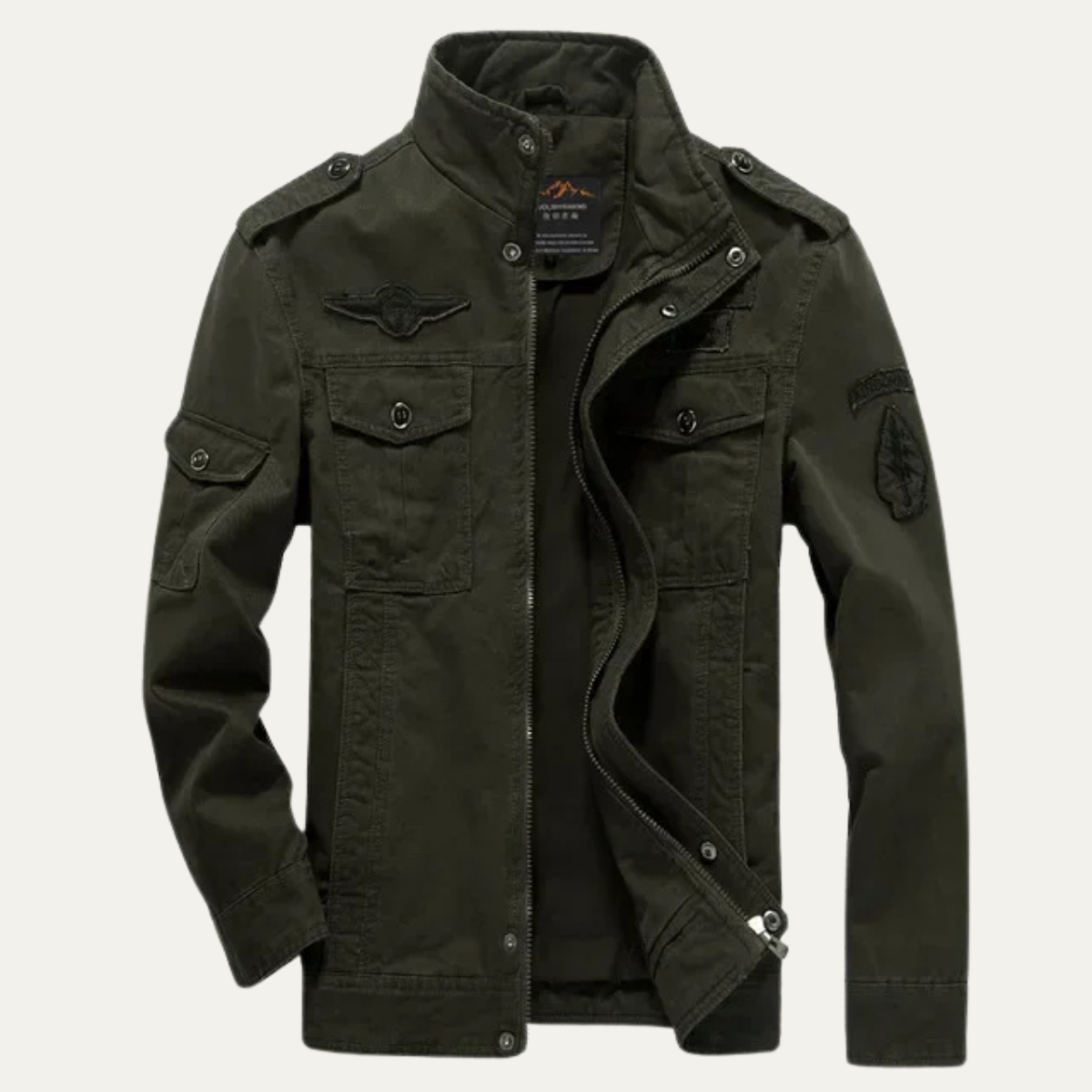 Veste parka militaire homme robuste et imperméable - PanierRoyale