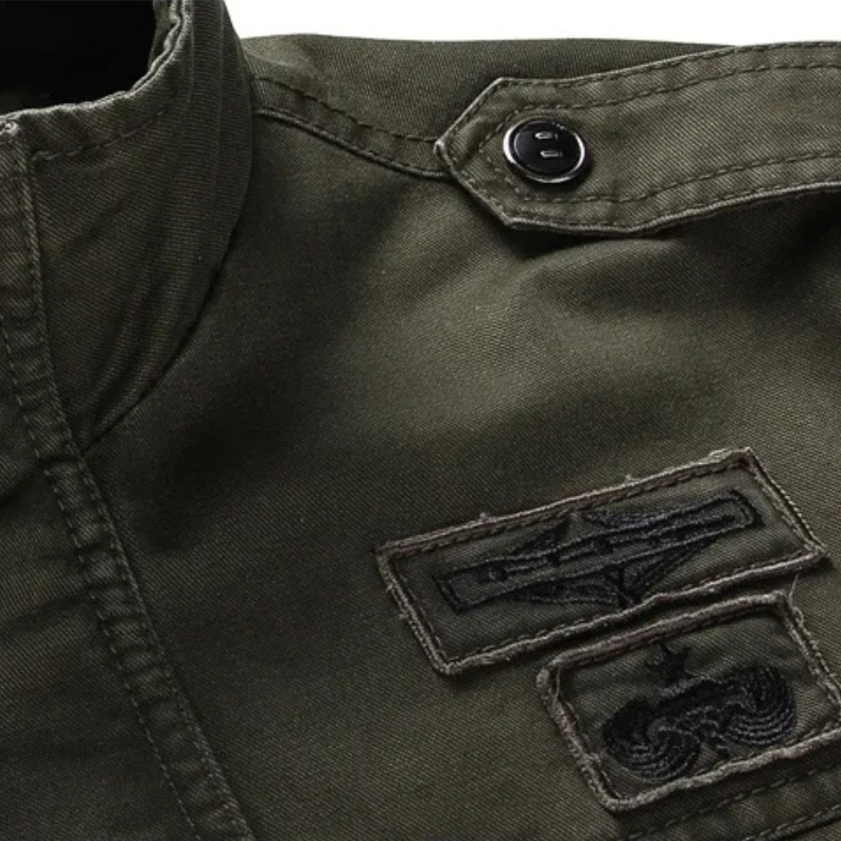 VogeLuxe | Veste utilitaire militaire pour homme 3