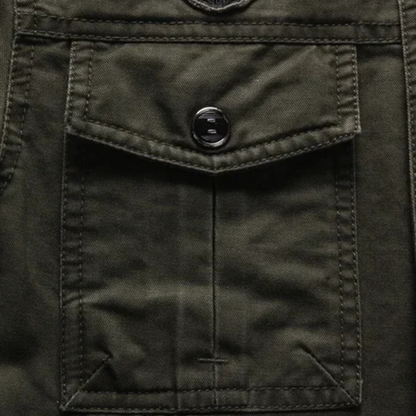 VogeLuxe | Veste utilitaire militaire pour homme 4