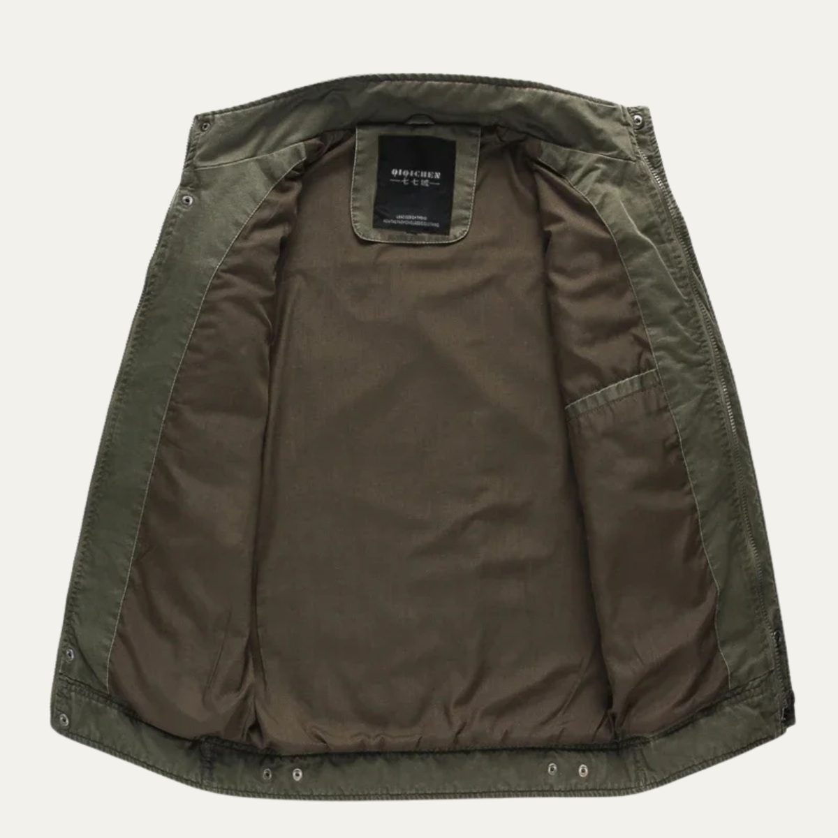 VogeLuxe | Veste utilitaire militaire pour homme 5