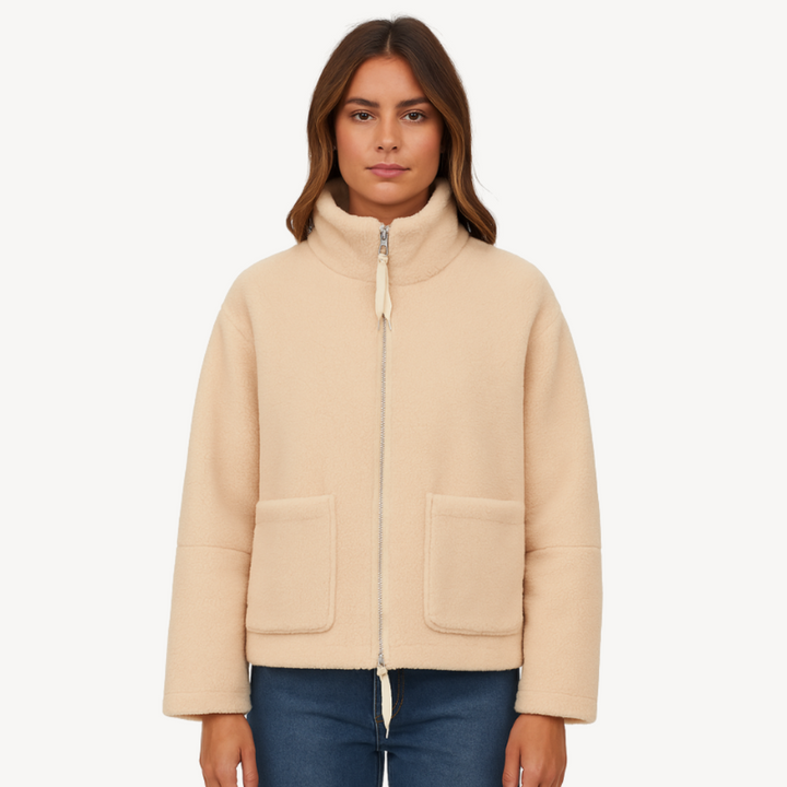 Veste zippée ample vintage - vue 2