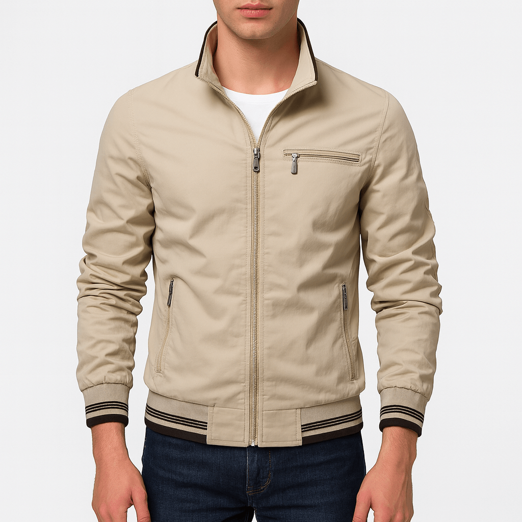Veste en coton zippée décontractée homme - PanierRoyale