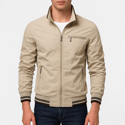 Veste en coton zippée décontractée homme - PanierRoyale