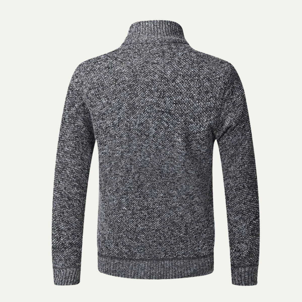 VogeLuxe | Veste zippée en coton texturé pour homme 1