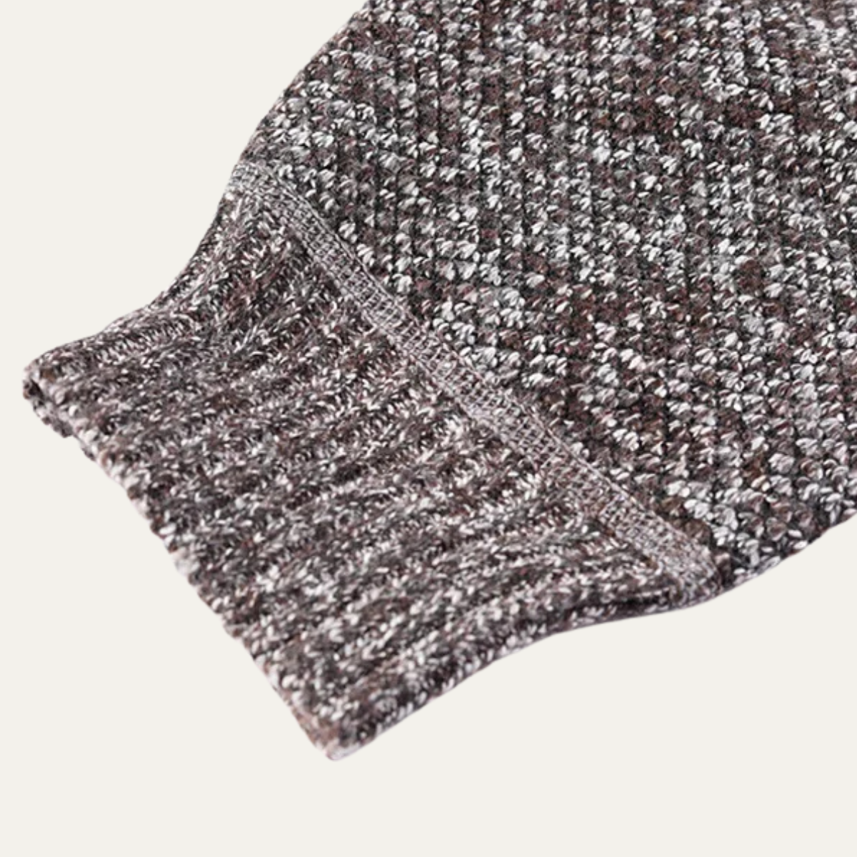 VogeLuxe | Veste zippée en coton texturé pour homme 5