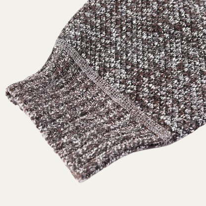 VogeLuxe | Veste zippée en coton texturé pour homme 5