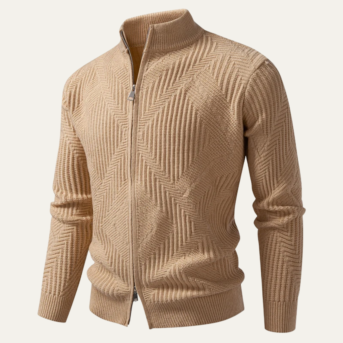 Veste zippée en maille pour homme sportive - PanierRoyale