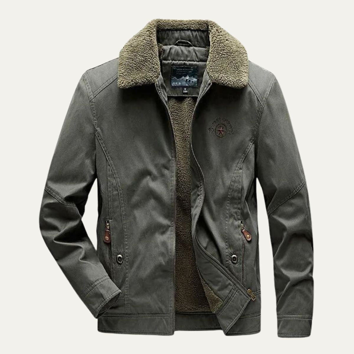 Veste softshell zippée polaire pour homme - PanierRoyale