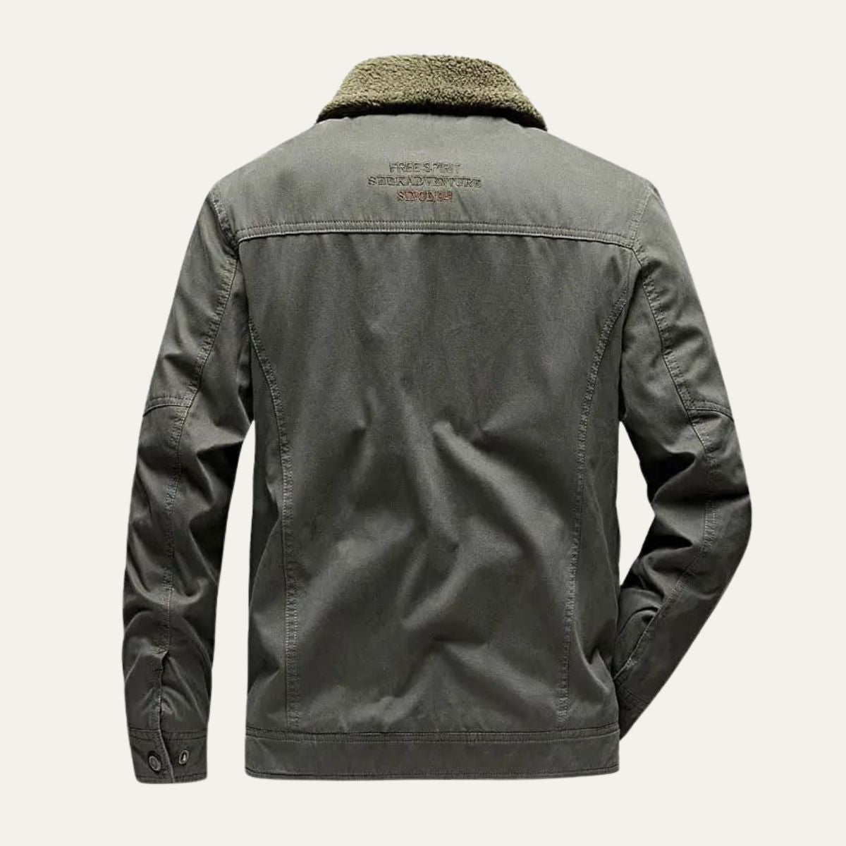 VogeLuxe | Veste zippée softshell doublée sherpa pour homme 2