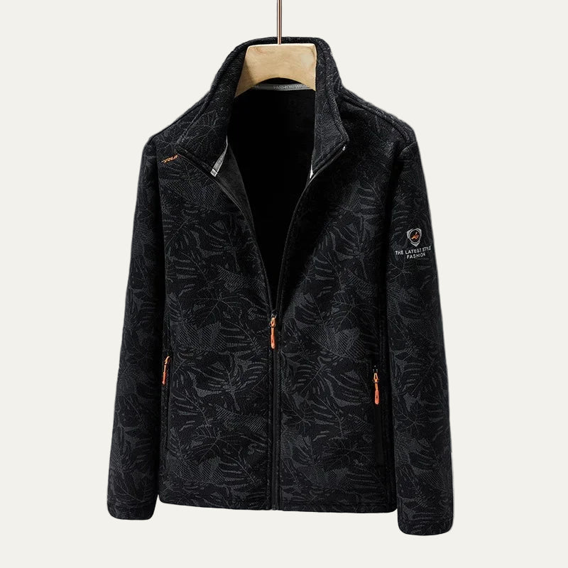 VogeLuxe | Veste zippée texturée pour homme 0