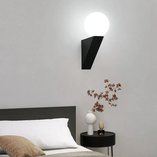 Voitia™ – Applique Murale LED Noire & Blanche Moderne avec Intensité Réglable