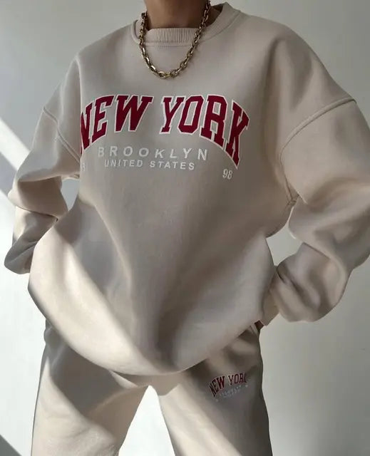 Ensemble Deux Pièces Oversize New York Style - BerlinGlamour