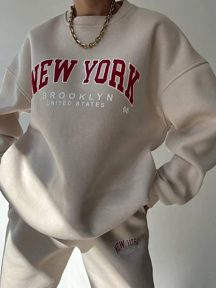 Ensemble Deux Pièces Oversize New York Style