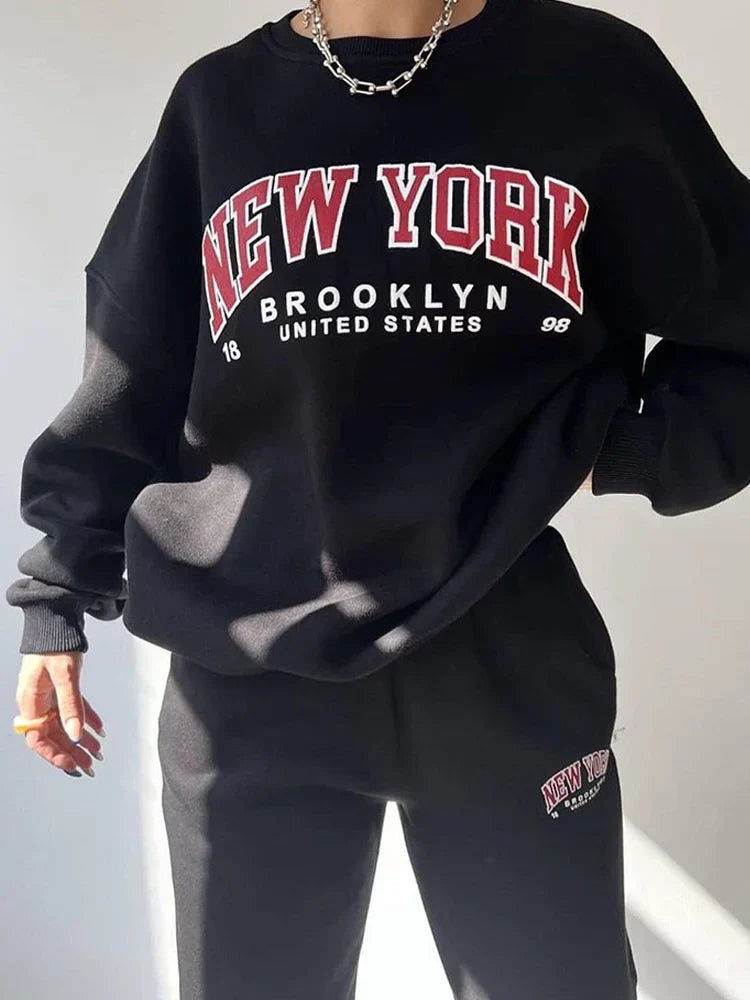 Ensemble Deux Pièces Oversize New York Style