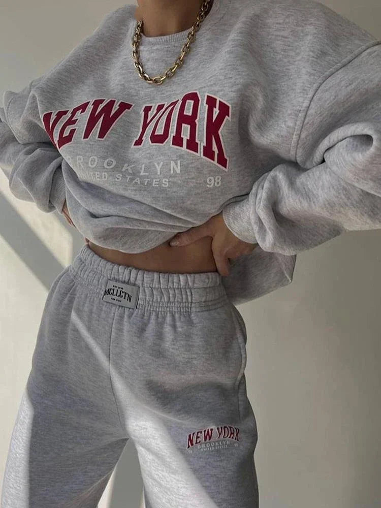 Ensemble Deux Pièces Oversize New York Style