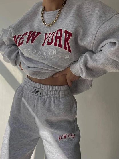 Ensemble Deux Pièces Oversize New York Style