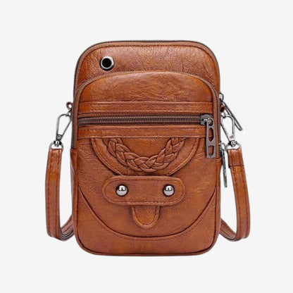 Sac à Épaule Pratique avec Poches Fermées et Sangles Adjustables