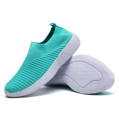 VulcaStyle™ – Baskets Femmes Slip-On Confortables et Élégantes