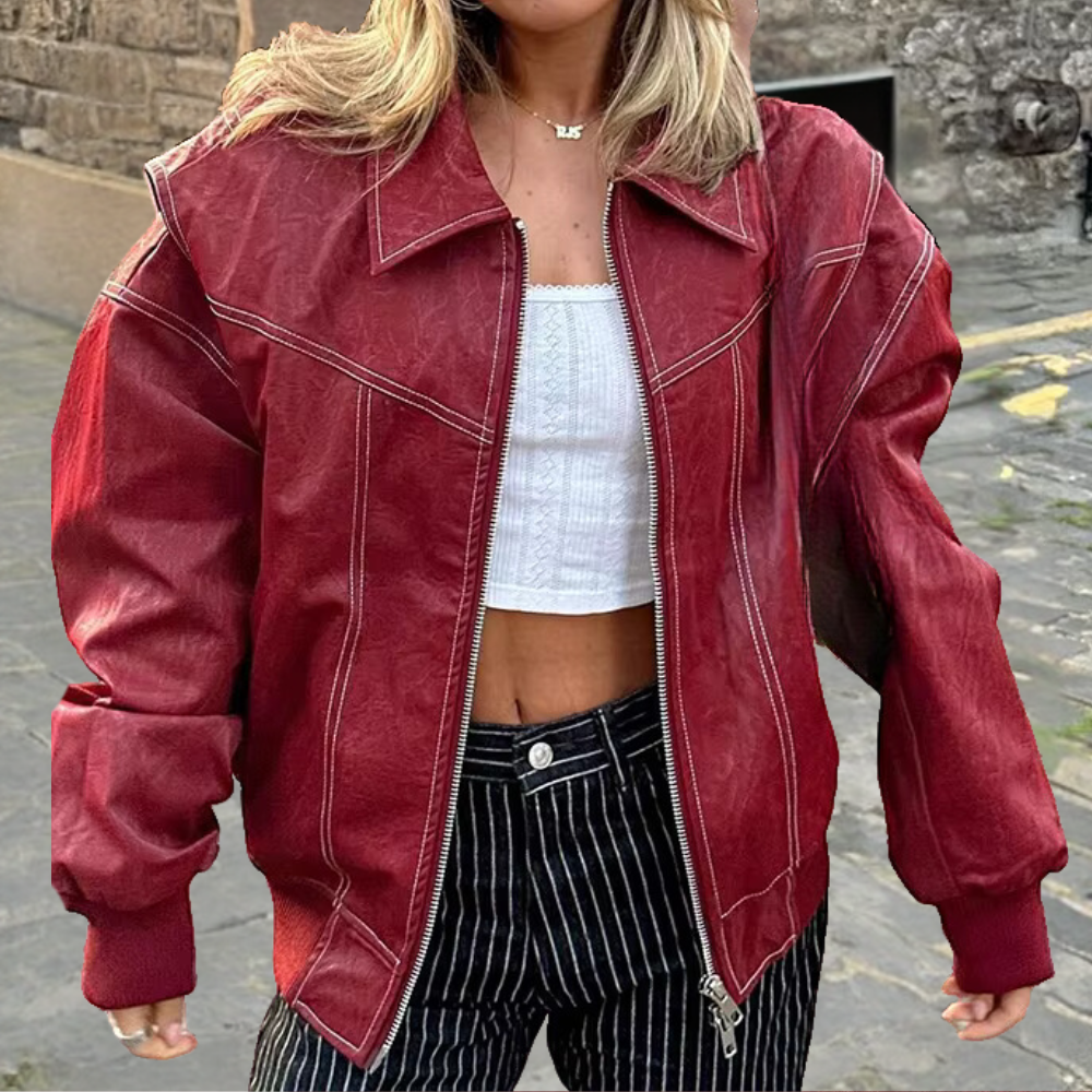 Veste de Motard Élégante
