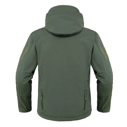 Veste de randonnée homme imperméable avec doublure polaire