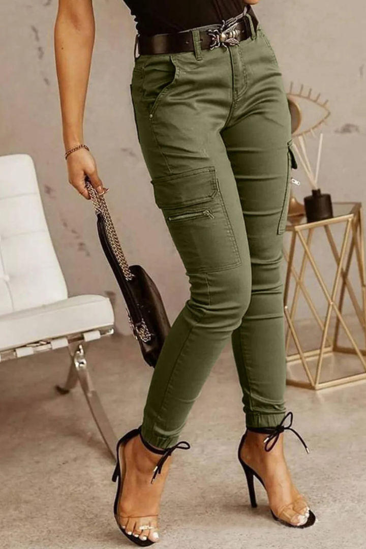 Pantalon Cargo Femme Moderne et Élégant - BerlinGlamour