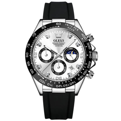 Montre Homme Élégante Acier Inoxydable