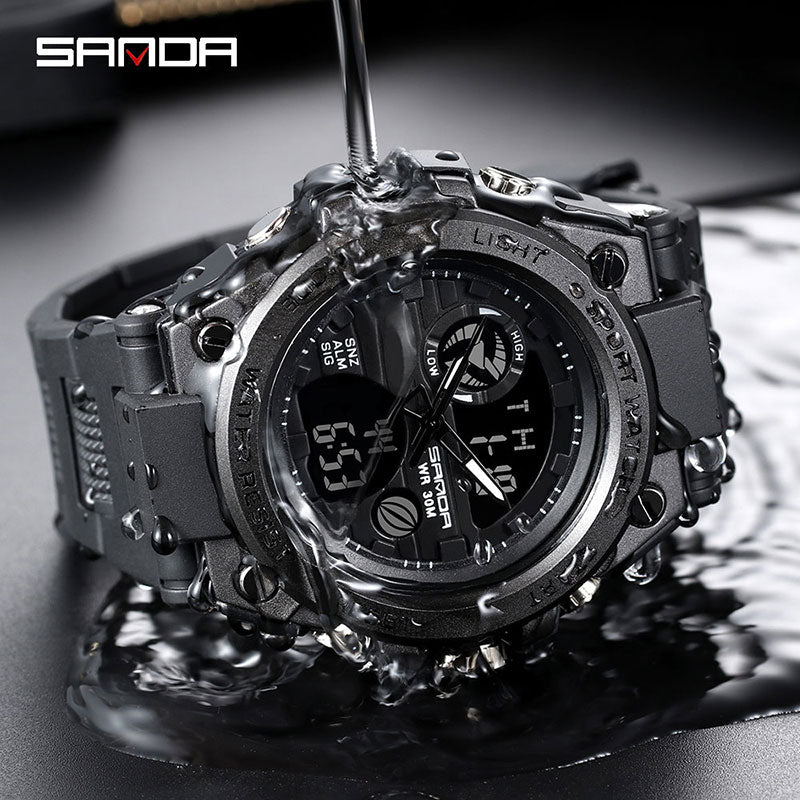 Montre Sport Homme numérique étanche