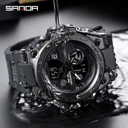 Montre Sport Homme numérique étanche