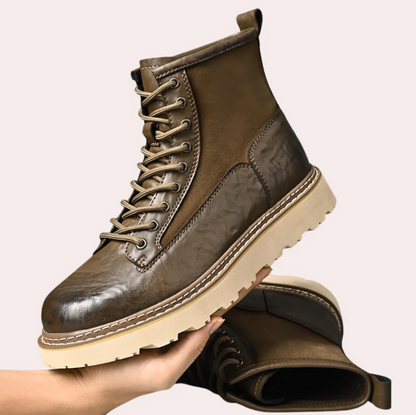 Bottines Homme Cuir Noir Élégantes