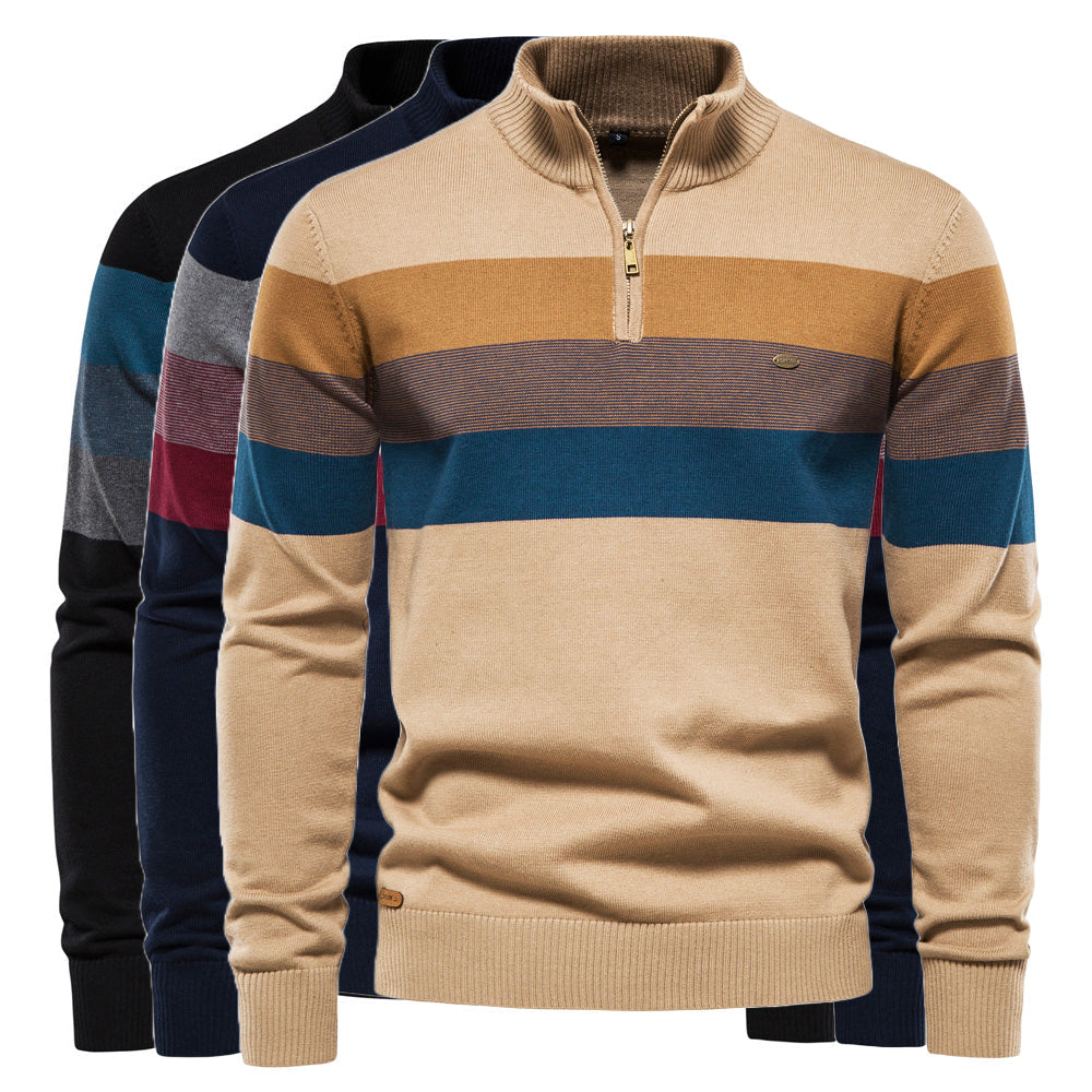 Pull Homme Rayé de Luxe
