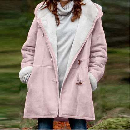 Manteau Femme Hiver Chic avec Fourrure Synthétique - PanierRoyale