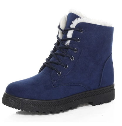Bottes Hiver Femmes Élégantes à Fermeture Éclair