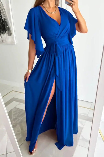Robe Soirée Décolleté Plongeant Élégante
