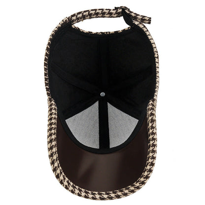 Casquette Cuir Homme Élégante