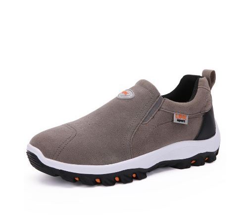 Baskets Running Homme Gris avec Semelle Antidérapante