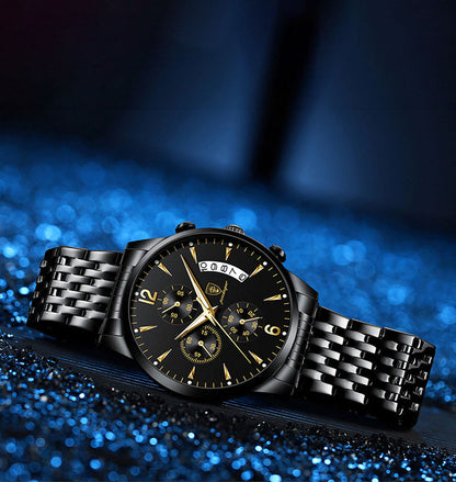 Montre Homme Acier Élégante