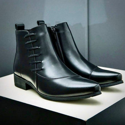 Bottes en Cuir Homme Élégantes