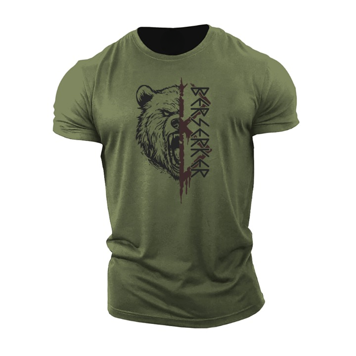 T-Shirt Homme Court Manches Coton Décontracté
