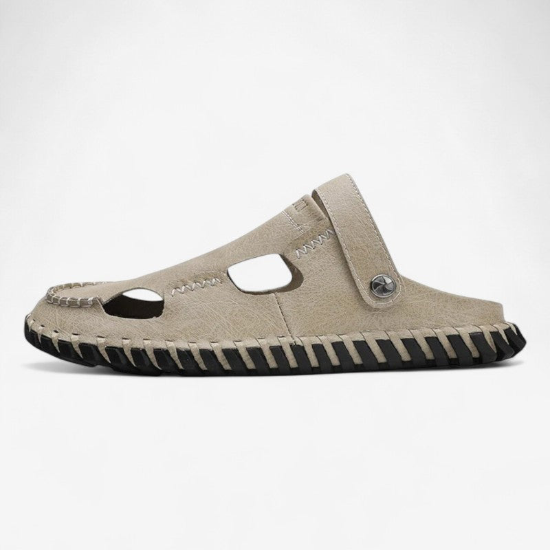 Sandales Femmes Plates à Lanières avec Boucle Délicates