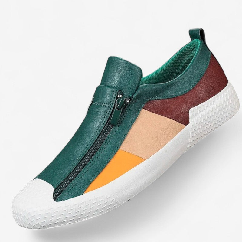 Baskets Running Confort avec Semelle Amortie et Lacets Réglables