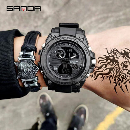 Montre Sport Homme numérique étanche