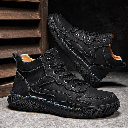 Bottes de Randonnée en Cuir pour Homme
