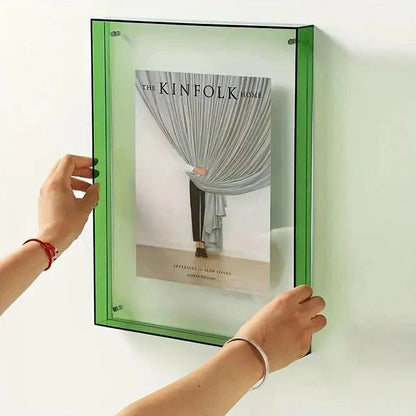 Cadre Photo Moderne en Acrylique Transparent - PanierRoyale