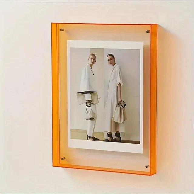 Cadre Photo Moderne en Acrylique Transparent